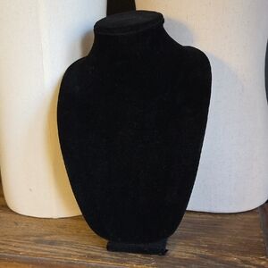 Jewellery Necklace Display Black Velvet